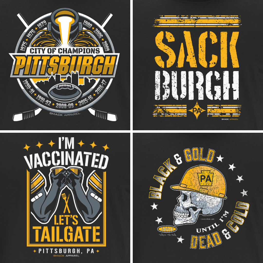 Team Apparel for Pittsburgh Steelers Fans