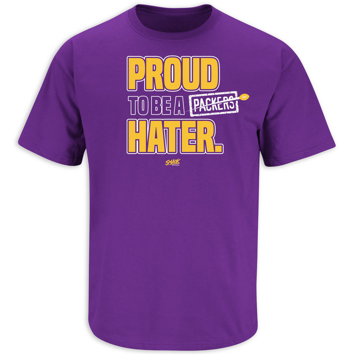 Smack Apparel Minnesota Football Fans. Stay Victorious. I Don't Often Hate Purple T-Shirt (Sm-5X)