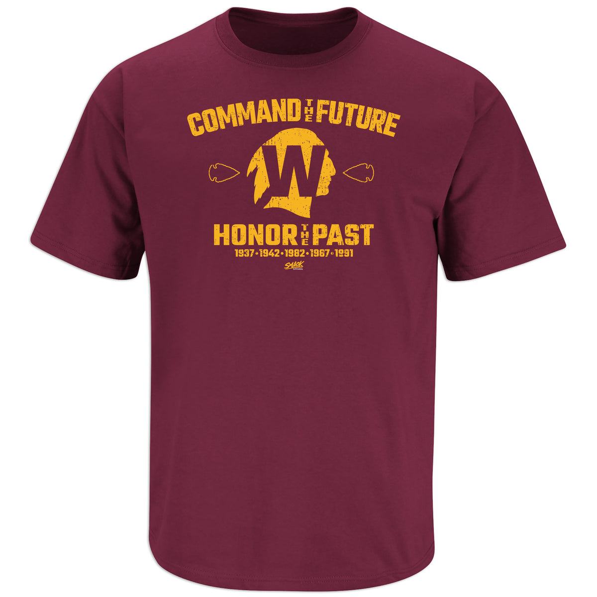 Command the Future Honor the Past Shirt for Washington Football