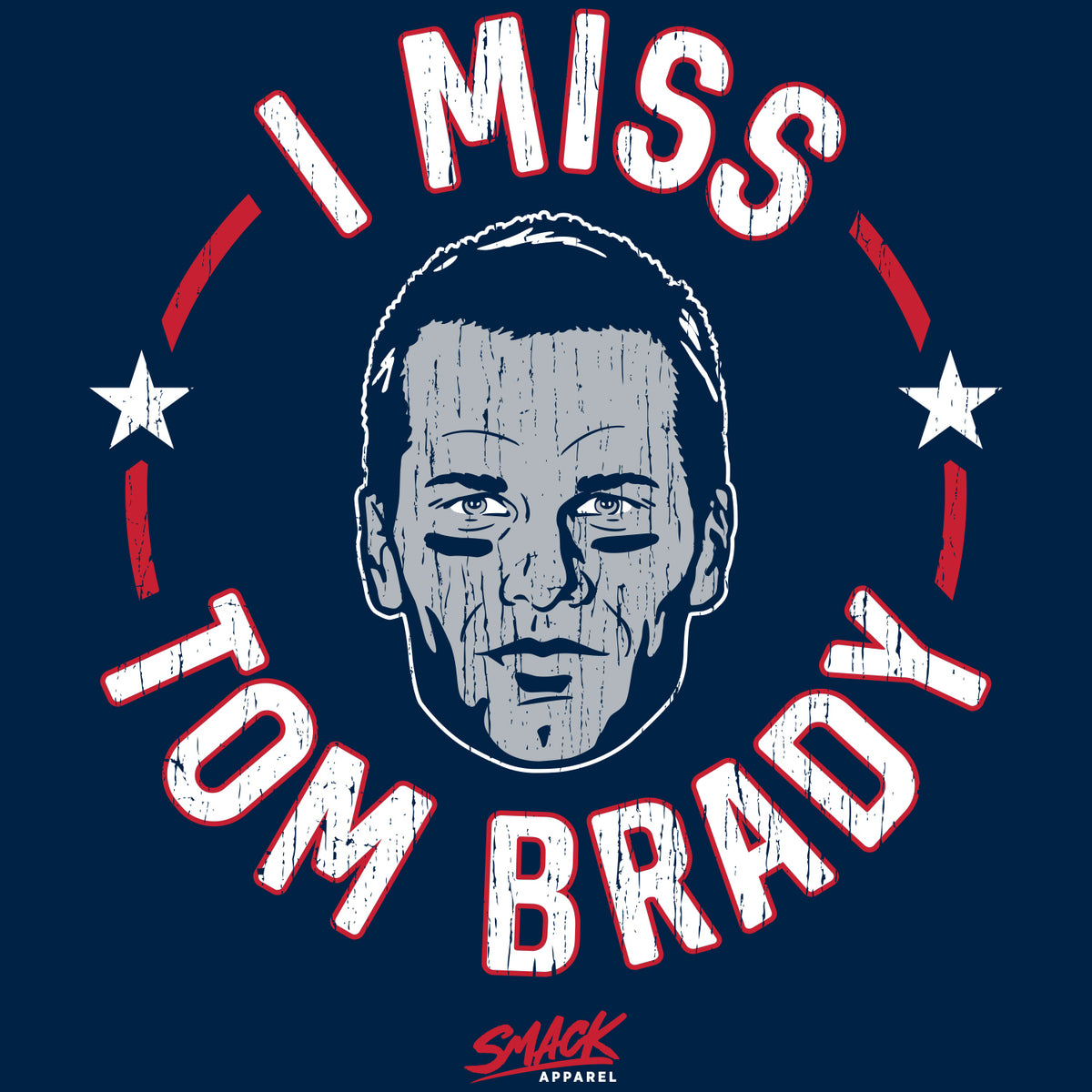 Tom Brady face shirt New England Patriots Subilworks size Large authentic