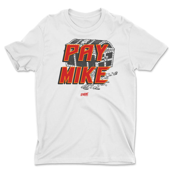 Smack Apparel Miami Mike T-Shirt for Miami Football Fans Soft Style Short Sleeve / Large / Black