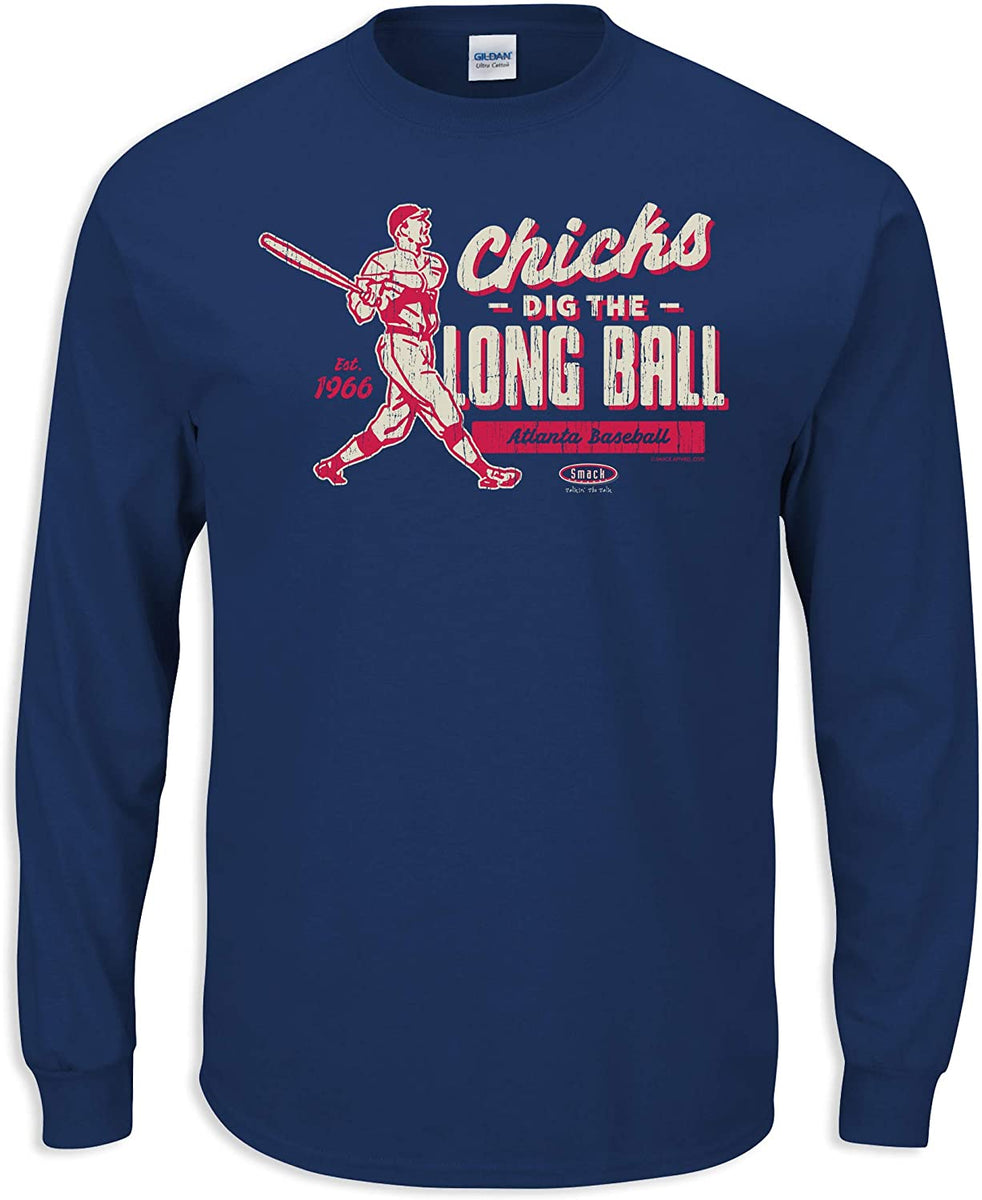 Chicks Dig the Long Ball Shirt  New York Pro Baseball Apparel