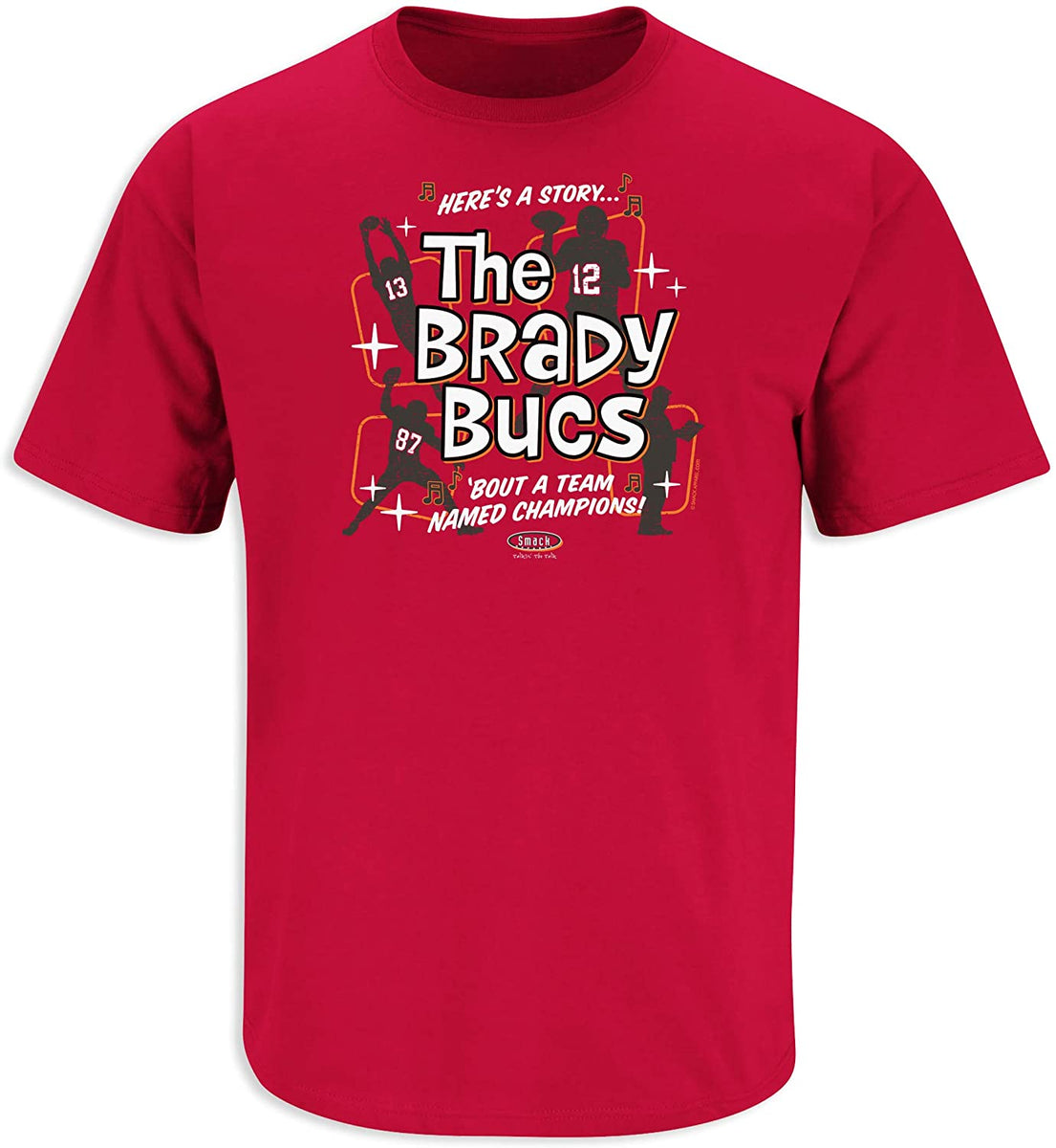 The Brady Bucs Shirt  Brady & Gronk Tampa Pro Football T-Shirt – Smack  Apparel