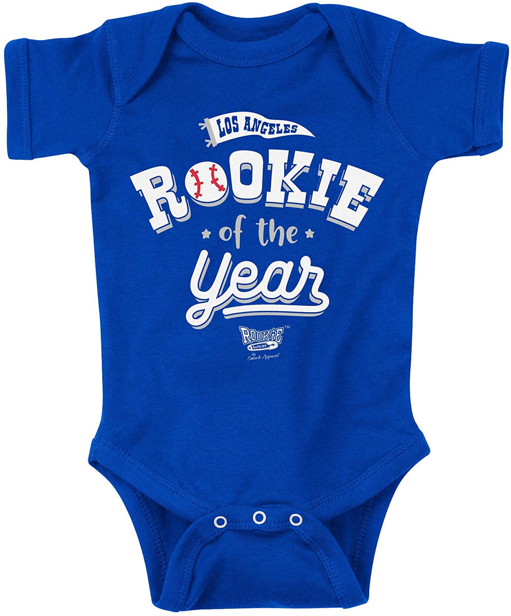 Infant Royal Los Angeles Dodgers Hit & Run Bodysuit