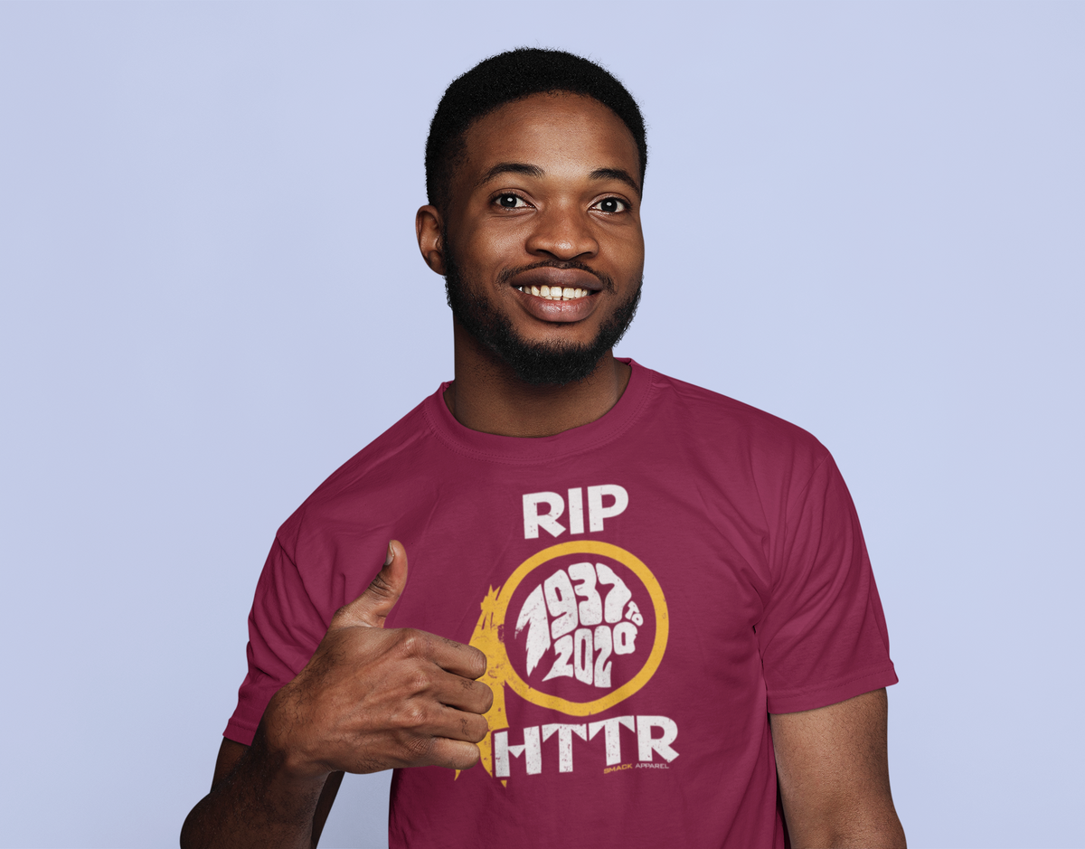 RIP HTTR Bella Heather Shirt, Washington Pro Football Apparel