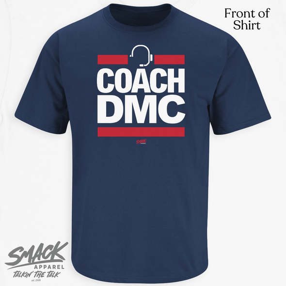 Coach DMC T-Shirt for Houston Football Fans (SM-5XL)