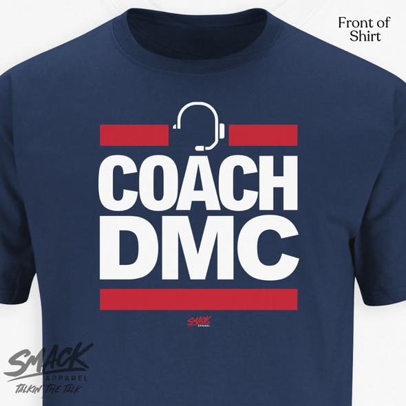 Coach DMC T-Shirt for Houston Football Fans (SM-5XL)