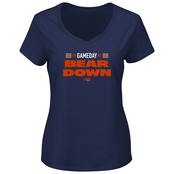 chicago-football-gdays-ladies v-neck