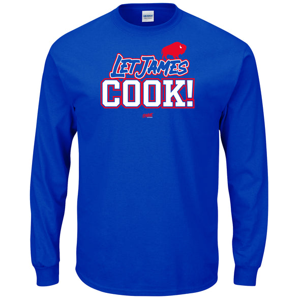 Let James, Cook T-Shirt for Buffalo Football Fans (SM-5XL)