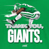 Thank You, Giants T-Shirt for Philadelphia Football Fans (SM-5XL)