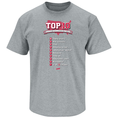 ohio state-college-worst-short sleeve