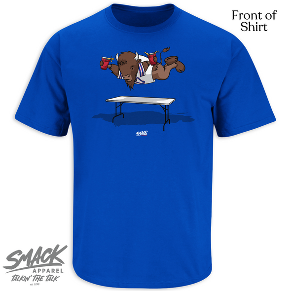 Smash Tables T-Shirt for Buffalo Football Fans