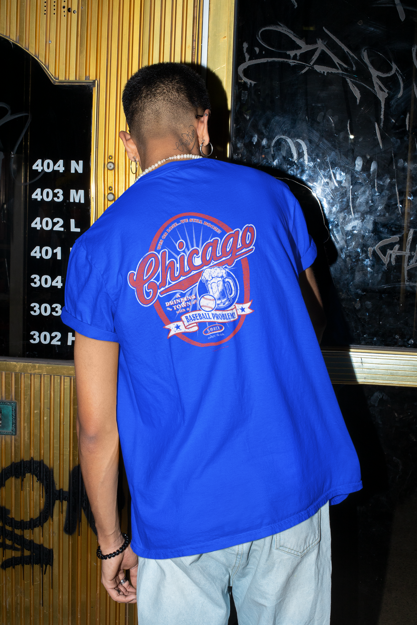 JUGRNAUT NORTHSIDE CUBS TEE AVAILABLE IN-STORE AND ONLINE 10/16/15 -  Jugrnaut, Can't Stop Won't Stop, Chicago