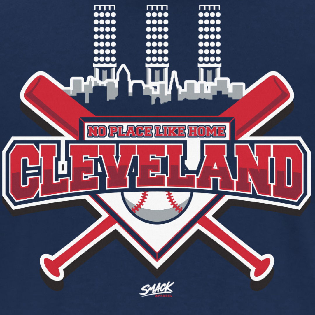 Smack Apparel Cleveland Baseball Fans. Long Live The Tribe Shirt