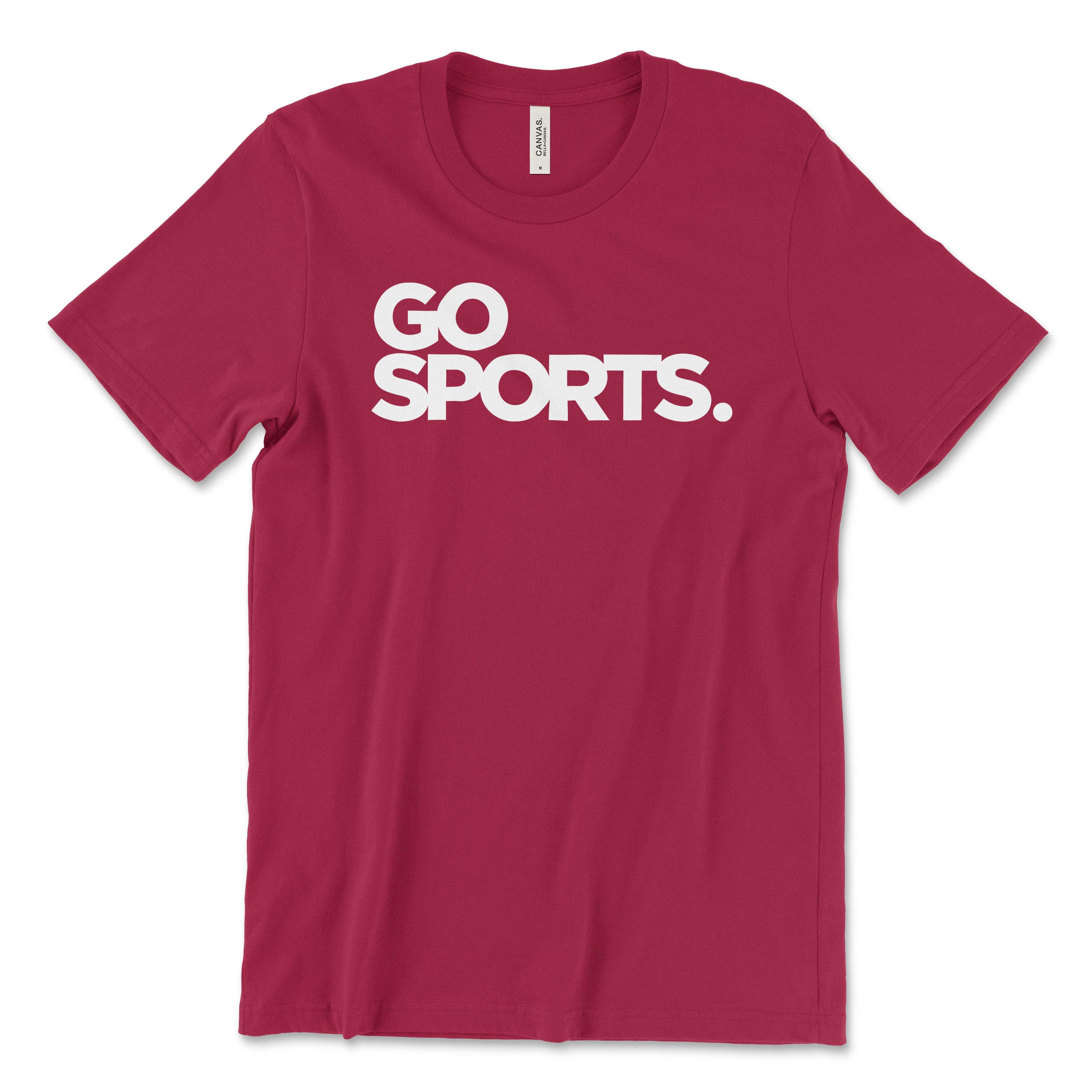 GO SPORTS. Bella Unisex T-Shirt and Crops for Sports Fans – Smack