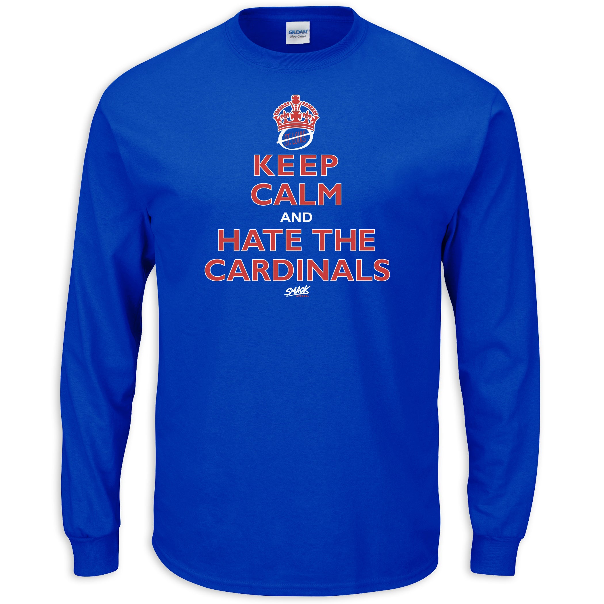 Keep Calm and Hate the Cardinals (Anti-St. Louis) Shirt