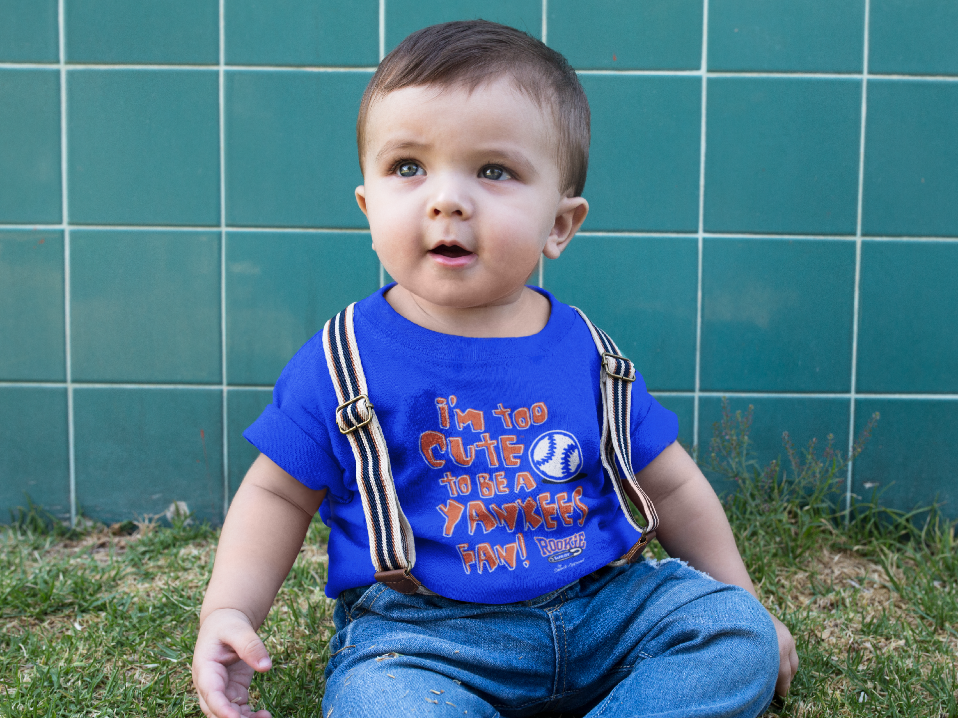  Rookie Wear by Smack Apparel New York Baseball Fans. I'm Too  Cute Onesie (NB-18M) (Onesie, 6M) : Clothing, Shoes & Jewelry