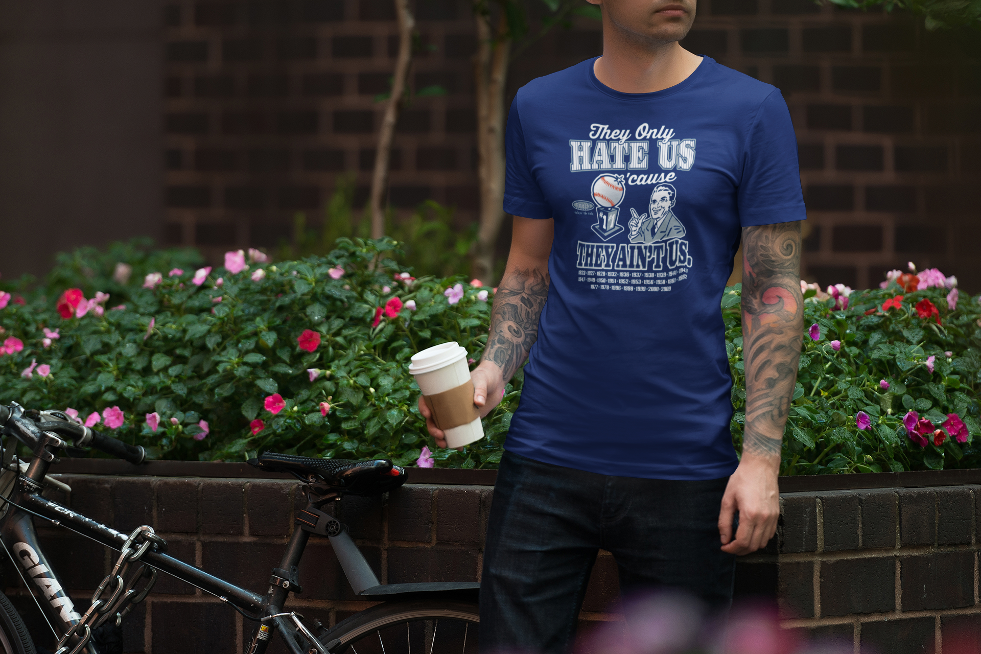 Smack Apparel They Hate US Cause They Ain't US Shirt | Duke Basketball Fan Apparel 3XL / Short Sleeve / Blue