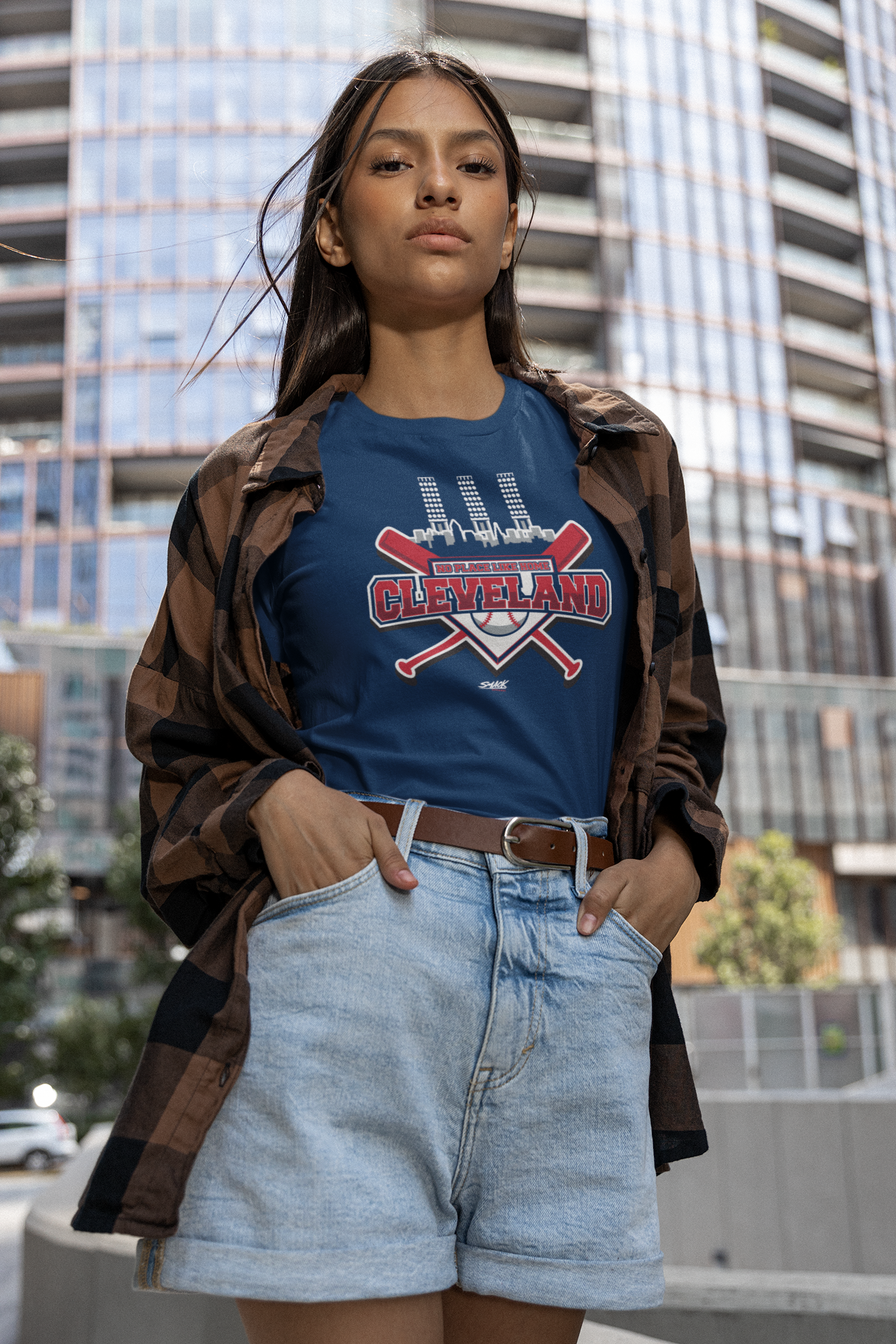 Chicago Baseball Fans. No Place Like Home Royal T-Shirt (Sm-5X)